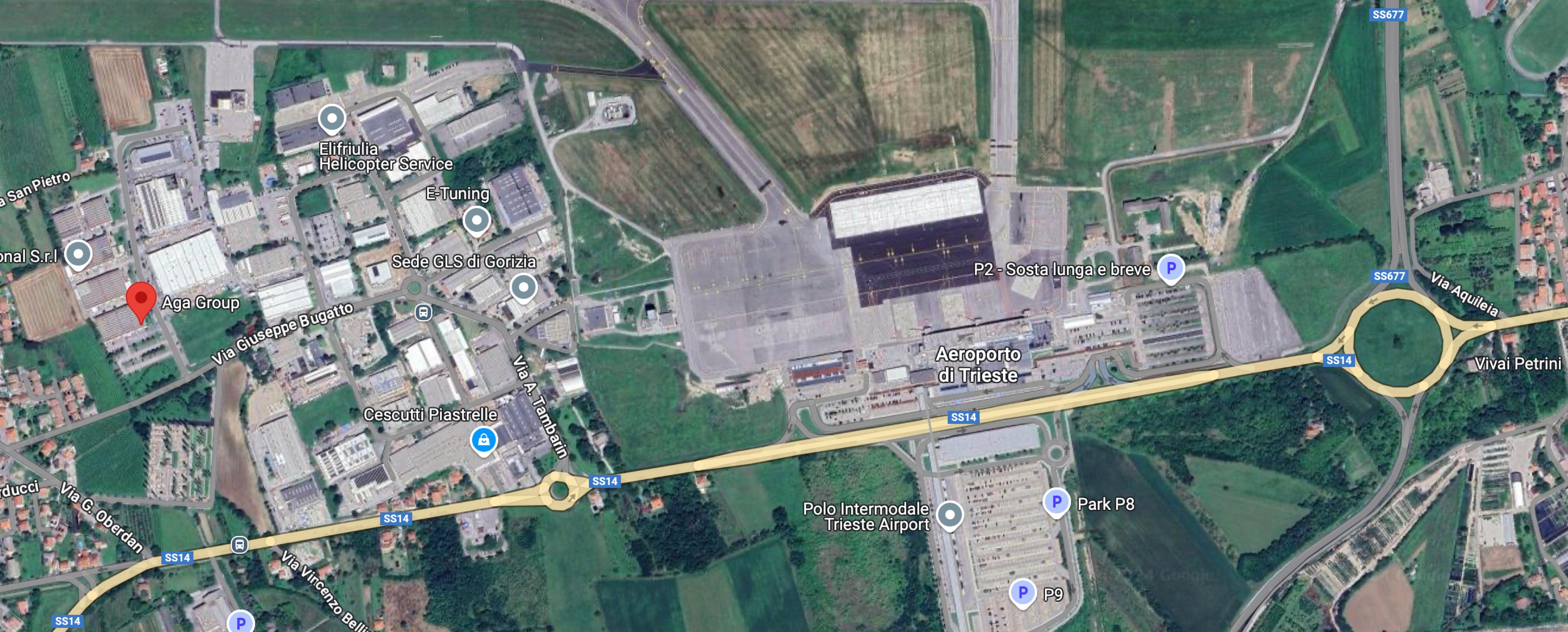 mappa per come raggiungerci 