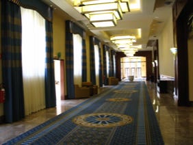 corridoio centro congressi Molino Stucky